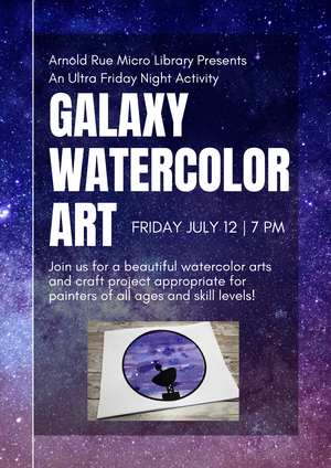 Watercolor Galaxy Ar